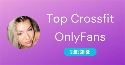 fitness model onlyfans leaked|Top 7 CrossFit OnlyFans Models to Follow 2024